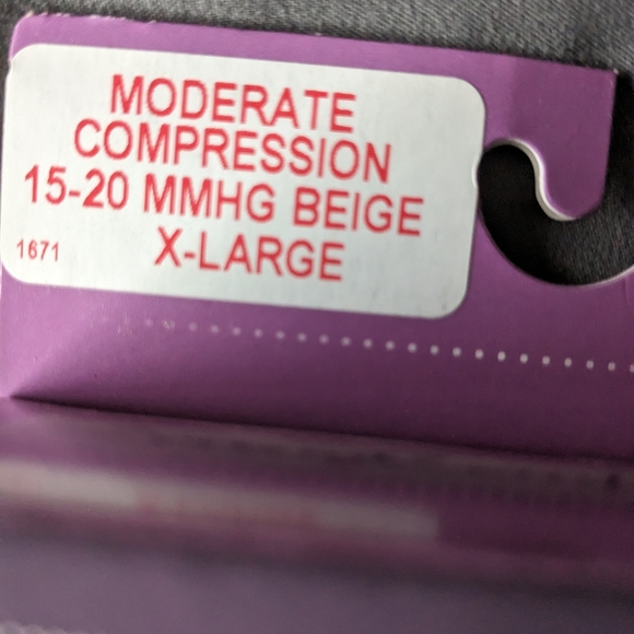 Support hose, large, tan - Picture 2 of 5